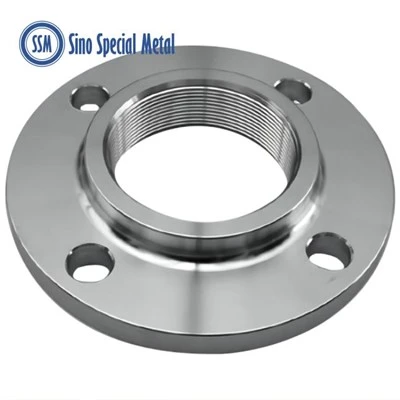 Mặt bích ren trơn hình bầu dục Hastelloy C276 DIN 86029 86030